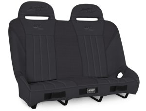 Polaris RZR XP4 1000 UTV Rear Suspension Bench Seat - PRP Seats - GT/S.E. - Black - `14-`23